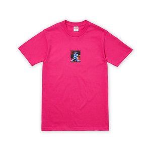 Supreme SS17 Cyber T-Shirt Dark Pink Medium - NWT